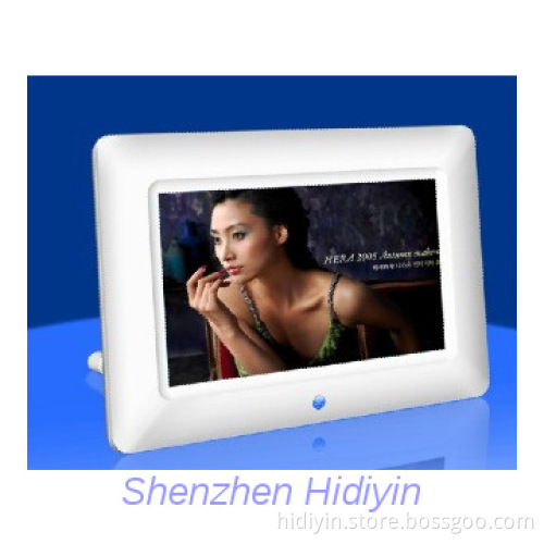 Factory direct supply acrylic 7'' battery operate digital photo frame